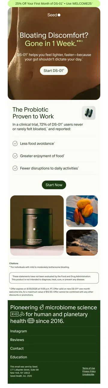 Seed email