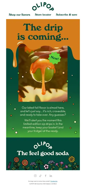 Olipop email