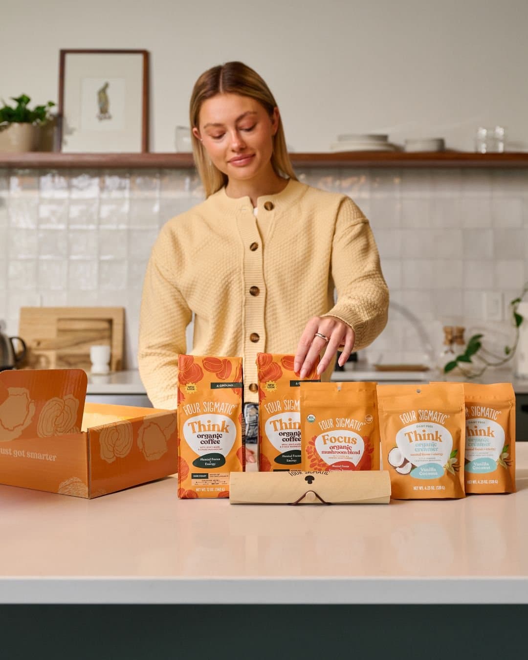 Four Sigmatic campaign photograph