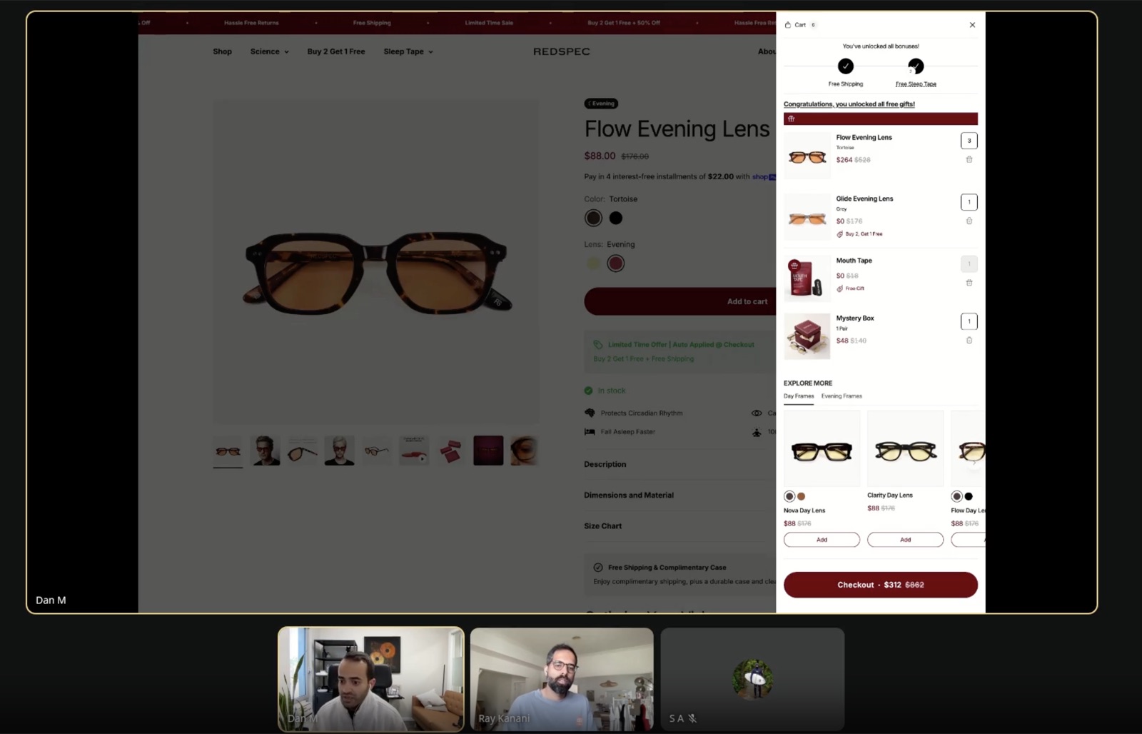 Live eCom Method coaching call working through store and funnel fixes